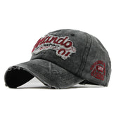 Cotton Washed Orlando Cowboy Retro Baseball Cap